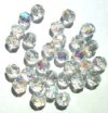 25 8mm Faceted Crys...